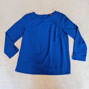 Land's End Elegant Blue Women's Blouse